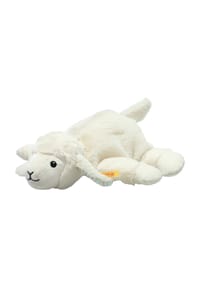 Steiff - Soft Cuddly Friends Kuscheltier "Floppy Linda Lamm", 20 cm - WEISS