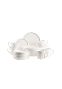 MÄSER Kaffeeservice, Porzellan Sita - Sita - weiß