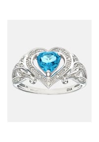 Diamant L'eternel - Ring, mit Diamant, 375 Weißgold - white gold