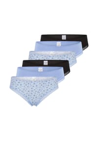SCHIESSER - String 6er Pack Modern Multipacks - Hellblau