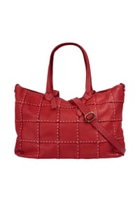 Samantha Look - Shopper Echt Leder, Made In Italy - blau