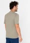 El Búho NOCTURNO® Herren Pyjamaobertail T-Shirt Kurzarm Baumwolle Stricken Knopfleiste Uni Grün Bild 3