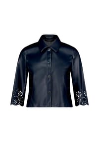 BETTY BARCLAY - Blazer-Jacke mit Reißverschluss - dunkelblau