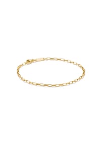 Thomas Sabo - Armband Paperclip - braun, schwarz