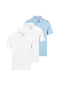 Redmond - Poloshirt 3er Pack Basic - Beige