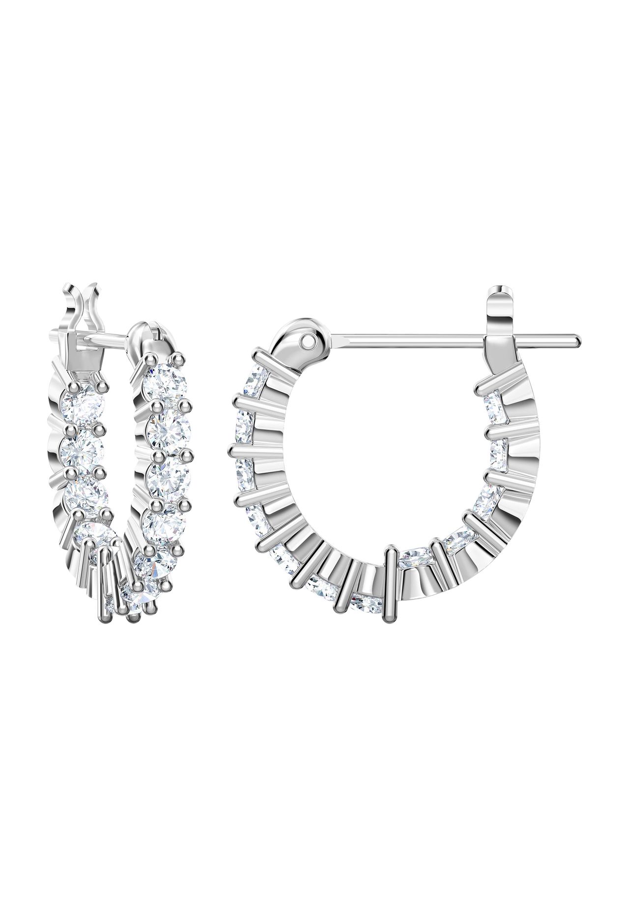 Swarovski Damen Creolen "Vittore", Silber