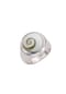 zeeme PEARLS Ring 925/- Sterling Silber 1 Muschel Bild 1