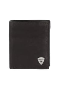 strellson HARRISON - Geldbörse, Hochformat, Leder, Emblem, für Herren - 702 DARK BROWN