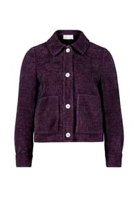 CARTOON - Casual-Jacke mit aufgesetzten Taschen - Dark Dahlia