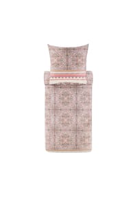 bassetti Bettwäsche MARECHIARO aus Baumwollsatin mit Reißverschluss - ZUC_Marechiaro - BEIGE