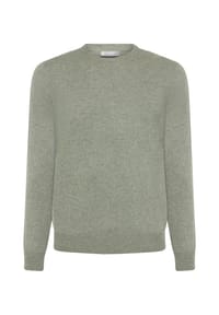 GALERIA - Cashmere-Pullover, Rippbündchen, für Herren - 4 CREME C30692