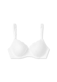 SCHIESSER - Bügel-BH Pure Cotton - schwarz