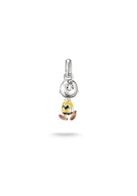 Thomas Sabo Thomas Sabo x PEANUTS - Charm-Anhänger Charlie Brown PEANUTS - silber, bunt