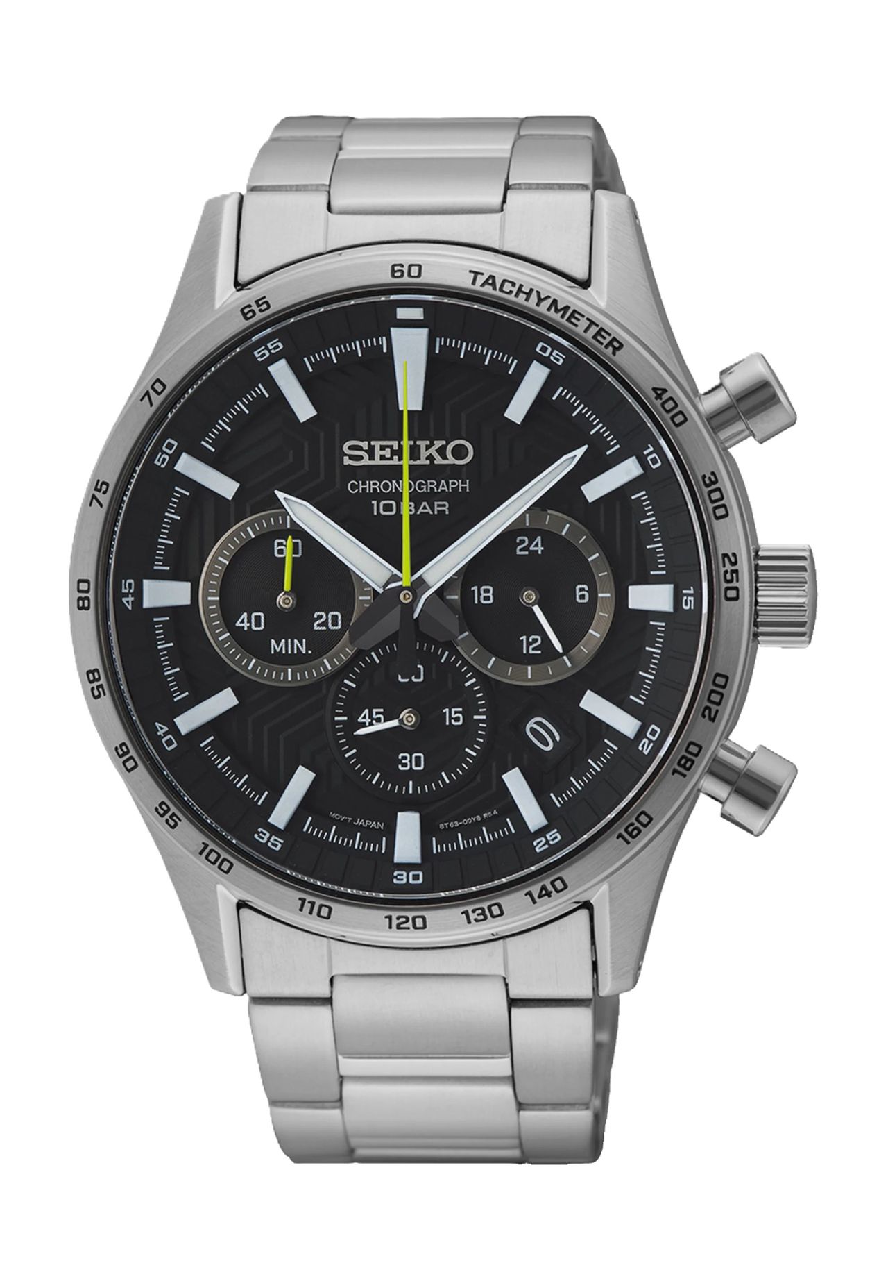 Seiko - Chrono Watch - Accessories - Herren - Grau - One Size - Bild 6