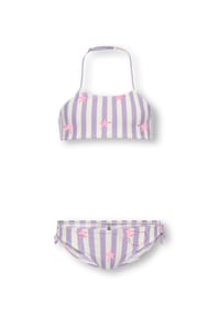 ONLY® - Bandeau-Bikini Holiday Rouching, Schnürung, für Kinder - 212950009 SURW/LOB