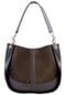 collezione alessandro® Schultertasche Signora elegant-luxuriöse Wildledertasche Bild 5