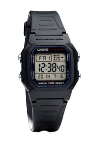CASIO TIMELESS COLLECTION - Herren Digitaluhr "W-800H-1AVES" - SCHWARZ