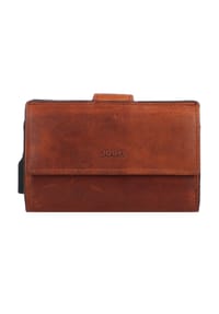 JOOP! LORETO - Geldbörse "Loreto", Leder, Hochformat, uni - braun