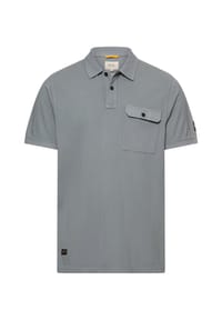 camel active - Poloshirt aus reiner Baumwolle - Dunkelblau