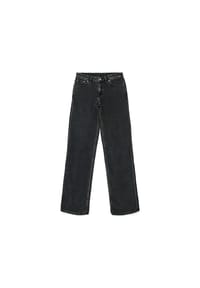 DR.DENIM® - Addy Mid Straight Jeans - Tar Aged Black