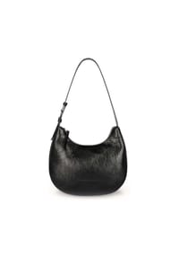 LES VISIONNAIRES Harper - Harper Schultertasche Leder 28 cm - black metallic