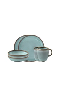 like. by Villeroy & Boch Fruehstuecks Set 6tlg. EC Lave glacé - Lave - blau