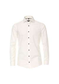 VENTI - Herren Businesshemd uni Modern Fit - Ivory