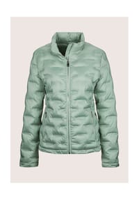 MADELEINE - Jacke aus wattiertem Sommer-Stepp - hellsalbeigrün