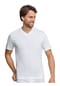 SCHIESSER Essentials T-Shirt, 2er-Pack, V-Ausschnitt, für Herren Bild 2