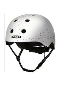 melon® - City-Fahrradhelm "All Stars", pop ants - weiß
