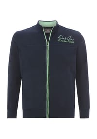 JAN VANDERSTORM - Sweatjacke JAVALD - dunkelblau