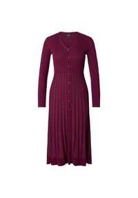 KRISS - Kleid Svea - Weinrot