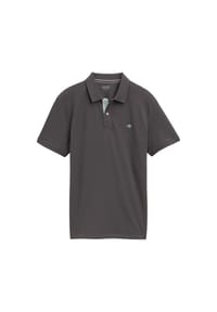 TOM TAILOR - Poloshirt, Baumwolle, Logo-Stickerei, für Herren - 10307 DARK SHADOW