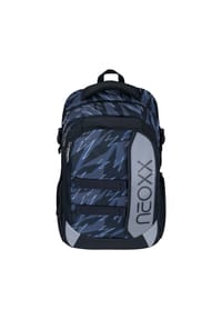NEOXX ACTIVE PRO - Schulrucksack, reflektierend - GRAU/BLAU