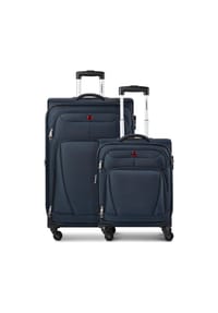 WENGER® Beaumont - Beaumont 4 Rollen Kofferset 2-teilig mit Dehnfalte - black