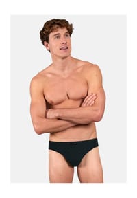 TOM TAILOR - Slip, Label, für Herren - 335 GRÜN-ALLOVER