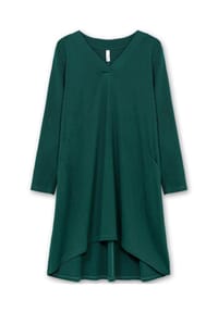 sheego - Freizeitkleid - tiefgrün