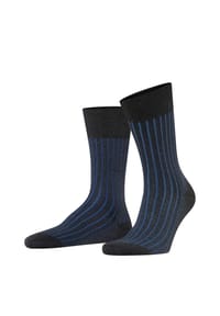 FALKE - Socken, druckfrei, verstärkte Belastungszonen, für Herren - 303 SCHWARZ/ANTHR.