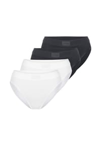 sloggi - Tai Slip 4er Pack Double Comfort T - Schwarz