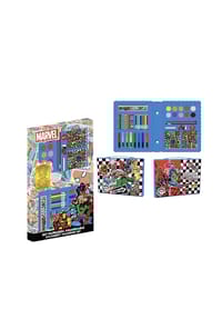 MARVEL - Marvel Kreatives Schreib- und Malset mit Avengers-Motiv zum Ausmalen - Mehrfarbig 45,3x26,7x3 cm