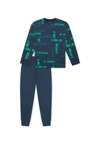 SCHIESSER - Schlafanzug Nightwear - deep blue