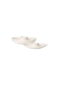 Villeroy & Boch Eierbecher New Cottage Basic 15 x 11 cm 4er Set weiß - NEW COTTAGE - weiß