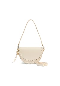 SEIDENFELT Senja - Senja Schultertasche 44 cm - beige