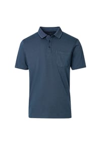 CASAMODA - Poloshirt, Logo-Stickerei, Brusttasche, für Herren - 116  116 BLAU