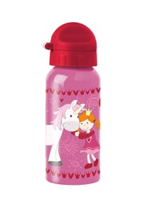 sigikid® Edelstahl Trinkflasche 400 ml ,  für Kinder - PINKY QUEENY - blau