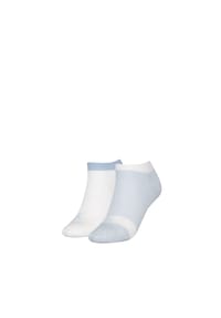 Calvin Klein - Kurzsocken, 2er-Pack, für Damen - 001  BLACK