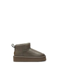 Kazar - Schneestiefel für Frauen mit dickerer Sohle - Taupe