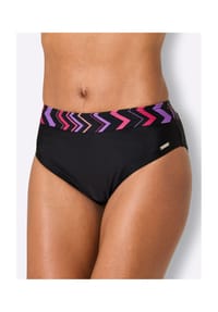 Witt - Bikini-Slip - schwarz-pink-lila