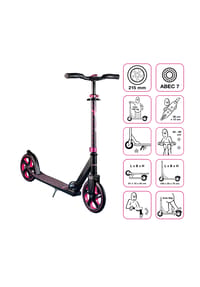muuwmi - Aluminium Scooter Pro 215 mm new pink - pink