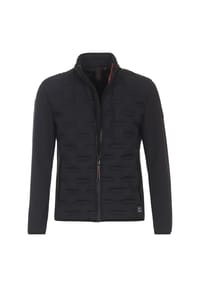 CASAMODA - Herren Materialmixjacke uni - Dunkelblau